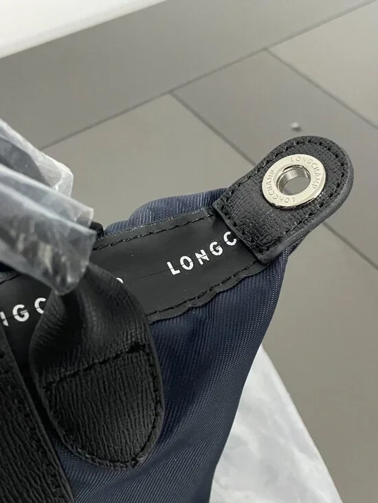 NWT Longchamp Le Pliage Energy XS Navy 2Way Tote Canvas Mini Crossbody Makeup - Picture 5 of 10